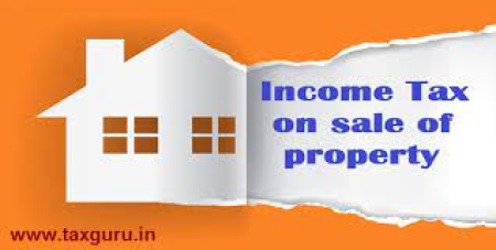 Property sales and Income tax